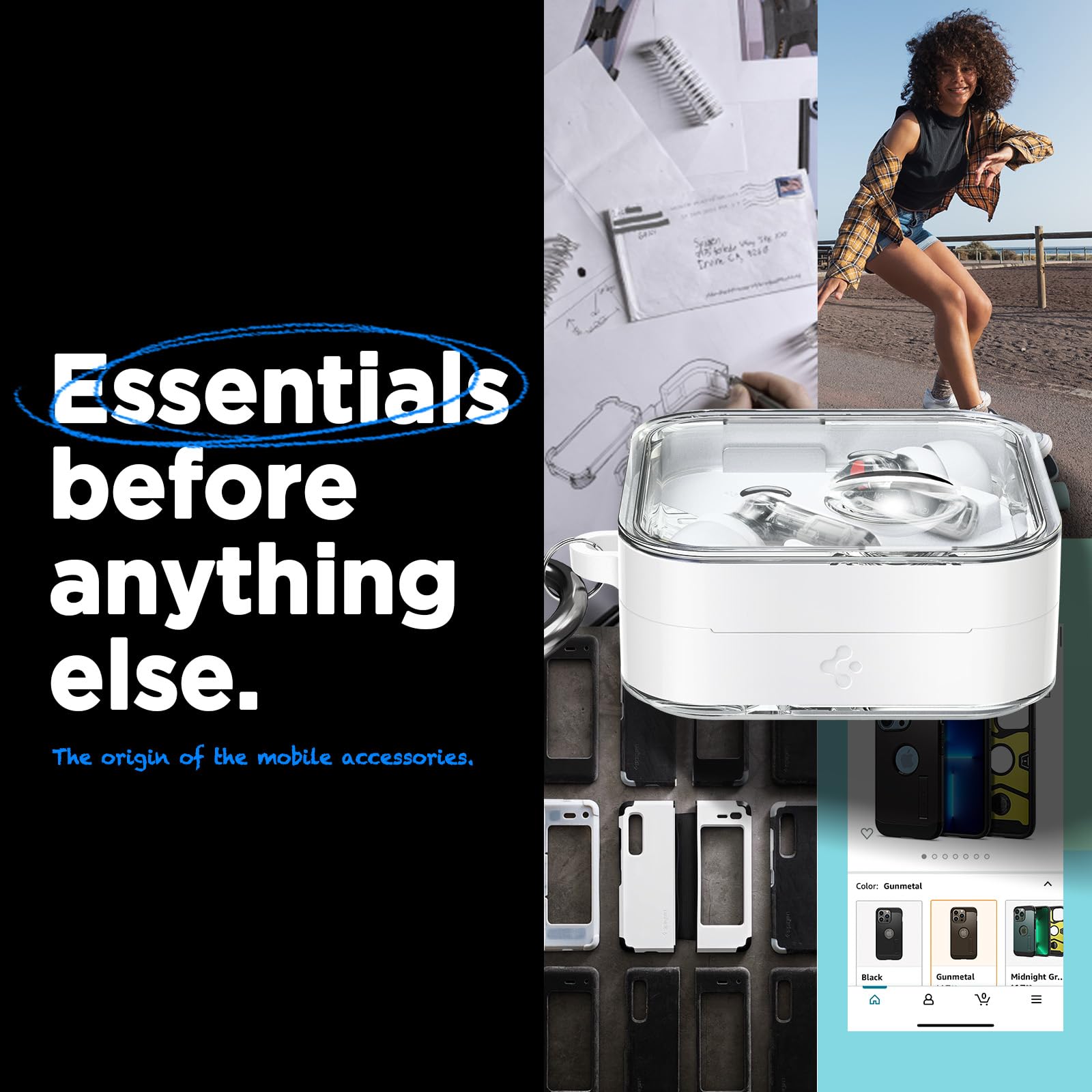 Amazon.com : Spigen Ultra Hybrid Designed for Nothing Ear 2